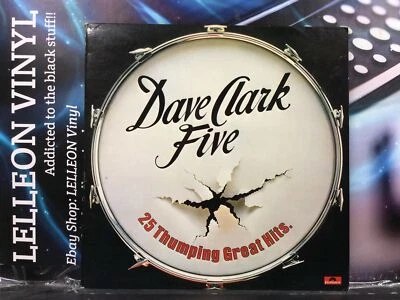 The Dave Clark Five 25 Thumping Great Hits LP Album Vinyl Rock&Roll POLTV7 70’s - Image 1 of 4