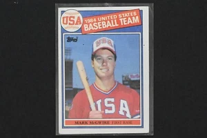 US 1985 Neuwertig MGWIRE Baseball Karte Topps 1984 USA Team RN0105 kombinierter Versand - Bild 1 von 2
