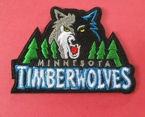 Nuevo parche de hierro de baloncesto de la NBA con logotipo de Minnesota Timberwolves 2008-09-2016-17 - Imagen 1 de 1