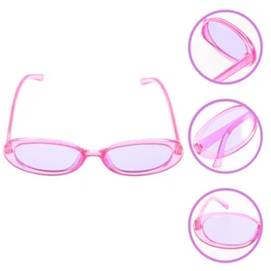 Oval Shape Sunglasses Sunglasses Photo Props Carnival Party Favors - Picture 1 of 12