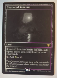 {1x} ~ Shattered Sanctum ~ NM MTG Regular Innistrad: Double Feature *Startropic* - Picture 1 of 2