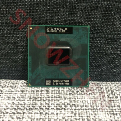 Intel Core 2 Duo T9900 CPU Dual-Core 3.06GHz 6MB 1066 SLGEE Socket P Processor - Image 1 of 3