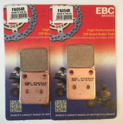 EBC Sintered FRONT Disc Brake Pads Fits YAMAHA YFZ350 BANSHEE (1990 to 2009) - Image 1 of 4