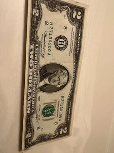 THOMAS JEFFERSON US $2 Two Dollar Bill 1976 Series - Picture 1 of 2