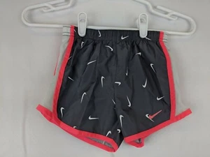 Nike Kids Running Short, Black, Girls 6 - Picture 1 of 3