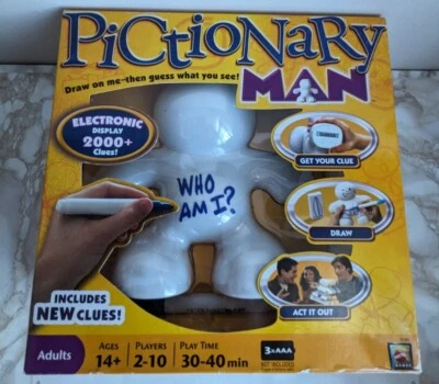 Pictionary Man Electronic Game by Mattel 2010 ~ No Instruction Leaflet. VGC - Image 1 of 4