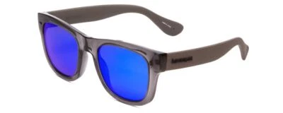 Havaianas PARATY/M Classic Sunglasses in Matte Grey/Blue Multi-Layer Mirror 50mm - Image 1 of 4