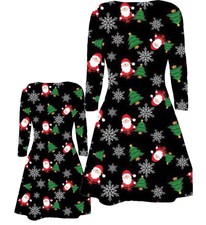 mum and daughter christmas dresses uk