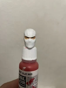 1/12 custom storm shadow white ninja head - Picture 1 of 4