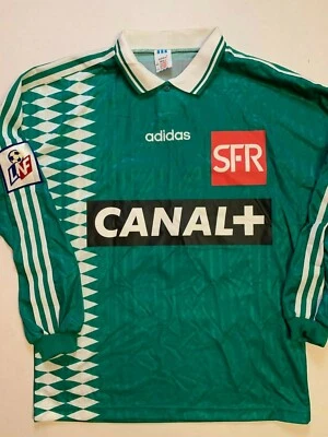 MAILLOT STOCK PRO - JOUEUR N°12 - RED STAR 93 // COUPE DE FRANCE - SAISON 90'S - Photo 1/4