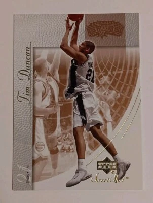 2002-03 Upper Deck Sweet Shot Tim Duncan San Antonio Spurs #74 - Image 1 of 2
