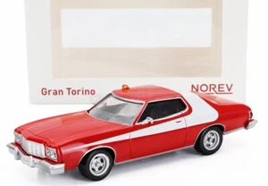Ford USA Gran Torino Coupé Red White Rosso Bianco 1976 Norev 1:43 Nuovo 1/43 - Foto 1 di 4