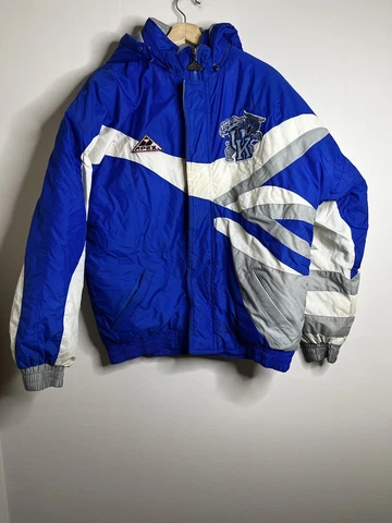 Vintage Kentucky Wildcats Full Zip Puffer Jacket Men’s Size Medium Blue Cover