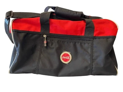 COCA COLA Gym/Carry on Bag RED & BLACK Duffle/Crossbody Bag NEW/UNUSED Read - Image 1 of 4