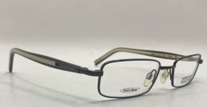 KENNETH COLE EYEGLASSES FRAMES ONLY NEW KC682 BROWN STRIPE FULL RIM 49-17-135 - Picture 1 of 8