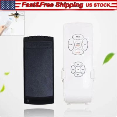 Universal Ceiling Fan Lamp Light Remote Control Receiver Kit Timing Wireless 15M - Image 1 of 4