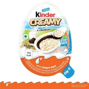 10 x Kinder Creamy Milky and Cocoa Chocolate 19 gam free shipping - Picture 1 of 4