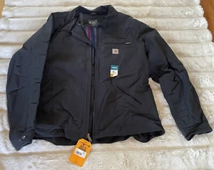 NWT Carhartt Detroit Blanket Jacket OJ3828-M Black Men’s XL Tall - Picture 1 of 10