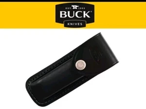 Buck Knives Buck 110 Black Leather Sheath - Picture 1 of 3