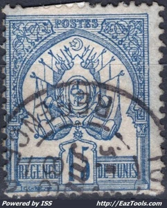 TUNISIE REGENCE N° 4 AVEC OBLITERATION A VOIR - Picture 1 of 2