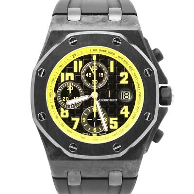 Audemars Piguet Royal Oak Offshore BUMBLE BEE Forged Carbon Black Yellow 26176FO - Image 1 of 4