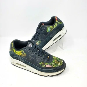 NIKE Zapatos Air Max 90 SE "Spring Garden" Mujer 6M Negro/Blanco Correr - Imagen 1 de 12