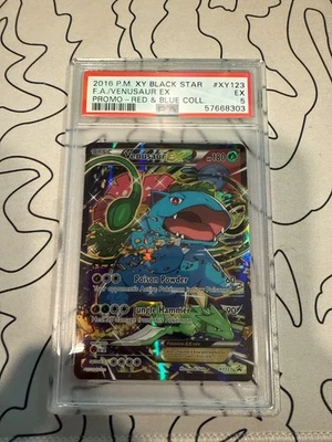 PSA 5 Pokemon 2016 Venusaur XY123 - Image 1 of 2