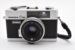[Near MINT | DDP US] Konica C35 Flashmatic 38mm f/2.8 Rangefinder CLA’d Tested - Picture 1 of 13