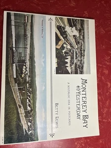 Monterey Bay Yesterday : A Nostalgic Era Postcard Book B. Lewis 1987 Paperback - Picture 1 of 4