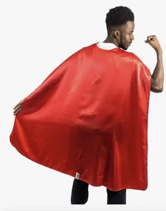 Everfan Unisex Adulto Hágalo Usted Mismo Juegos con disfraces Superhéroe Rojo Satén Capa Nueva - Imagen 1 de 3