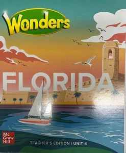 Florida B.E.S.T. Wonders Grade 4 Teacher Edition Unit 4 BEST McGraw Hill - Picture 1 of 1