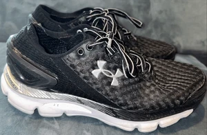 Under Armour SpeedForm Gemini 2 Laufschuh in Schwarz, Weiß und Metallic Sil - Bild 1 von 8