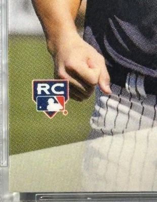 AARON JUDGE ROOKIE CARD 1rst MLB ON FIELD CARD PSA 9 RARE MINT GRADE - Image 1 of 4