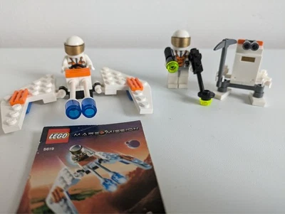 LEGO Space: Mars Mission Crystal Hawk (5619) + Mini-Robot (5616), vollständig - Bild 1 von 4