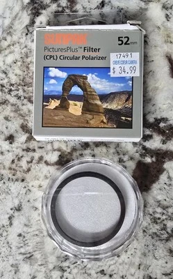SUNPAK PicturesPlus CPL Circular Polarizer, 52mm - Made in Japan, Open Box - Image 1 of 4