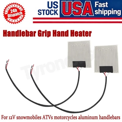 US High Output Hand Warmer Handlebar Heater For Ski-Doo Polaris Snowmobiles ATVs Foto 1 de 4