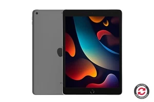 Apple iPad 10.2" 9th Gen (64GB,Wi-Fi + Cellular,Space Grey) - Excellent - - Picture 1 of 5