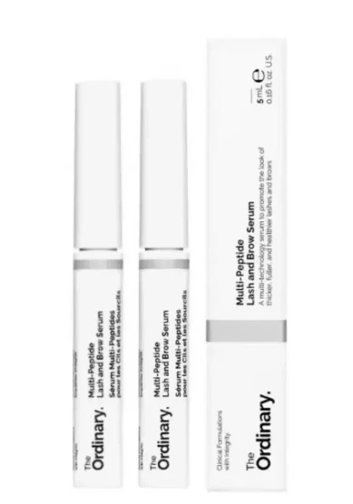 2X The Ordinary Multi-Peptide Lash Brow Growth Serum 5ml Brand New & Selaed