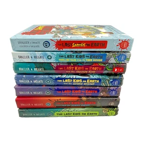 The Last Kids on Earth Book Lot of 7 Books 1,2,3,4,6,7, & Bonus Max Brallier - Bild 1 von 12