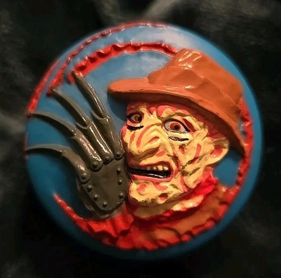 VINTAGE NIGHTMARE ON ELM STREET FREDDY KRUEGER YO-YO 1989 SPECTRA STAR RADICAL - Imagem 1 de 3