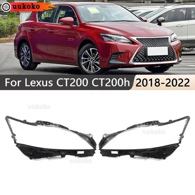 For Lexus CT200 CT200h 2018-2022 Car Front Headlight Cover Lens Shell Clear Foto 1 de 4