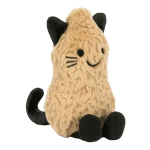 Peluche gatto gelatina divertente piccolo cocco arachidi gatto Halloween/Natale regalo 6,3 pollici - Foto 1 di 11