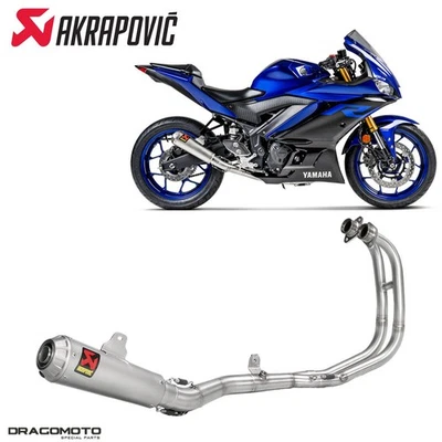 Scarico completo YAMAHA YZF-R25 2015-2024 AKRAPOVIC RC S-Y2R1-CUBSS - Immagine 1 di 4