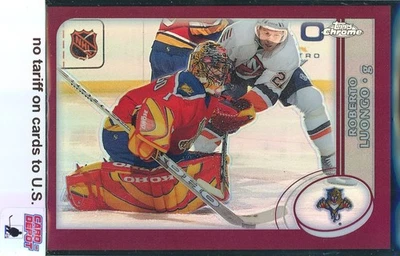 2002-03 Topps Chrome Refractors #69 Roberto Luongo - Image 1 of 2