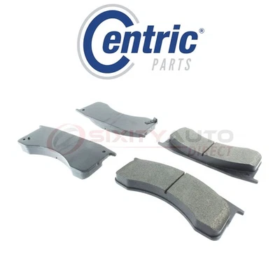 Centric Posi Quiet Disc Brake Pads w Shims for 2008-2014 Hino 268A 7.7L L6 - sy Foto 1 de 4