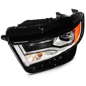 Left Side Headlights Assembly For 2015-2018 Ford Edge Chorme Housing - Picture 1 of 9
