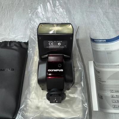 Olympus FL-36 Electronic Flash Speedlight NEW Old Stock NOS Four Thirds TTL - Image 1 of 4