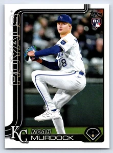 Noah Murdock 2025 Topps Update #US134 RC Rookie Kansas City Royals Baseballkarte - Bild 1 von 2