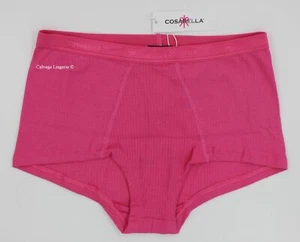 NUEVA CON ETIQUETAS COSABELLA COSTI0731 ""Costina"" pantalones cortos de algodón boybriefs, Italia, Miami rosa - Imagen 1 de 5