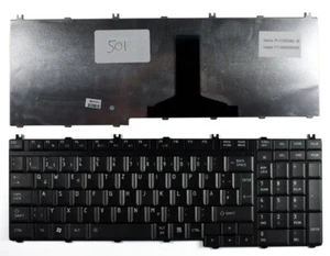 Tastiera di ricambio compatibile Toshiba Qosmio X300-15T nera layout tedesco - Foto 1 di 1